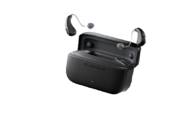 OTC Hearing Aids with Bluetooth, Noise Reduction, Feedback Cancellation, and 20 hrs. Battery Life